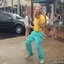 Man Dancing on the Street