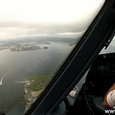 Amazing Cockpit View During Plane Flight
