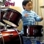 Two Year Old Drum Kid