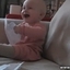 Baby Laughing at Ripping Paper