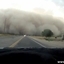 Driving Into Dust Storm