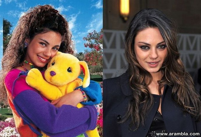 Celebrity Photos From The 90s Vs. Today