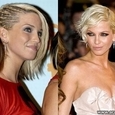 Celebrities with Short and Long Hair
