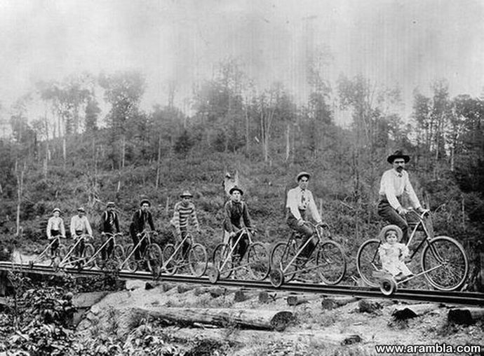 Railway bicycle