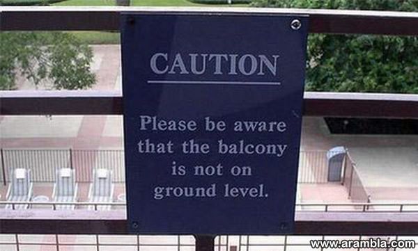 Funny Warning Signs